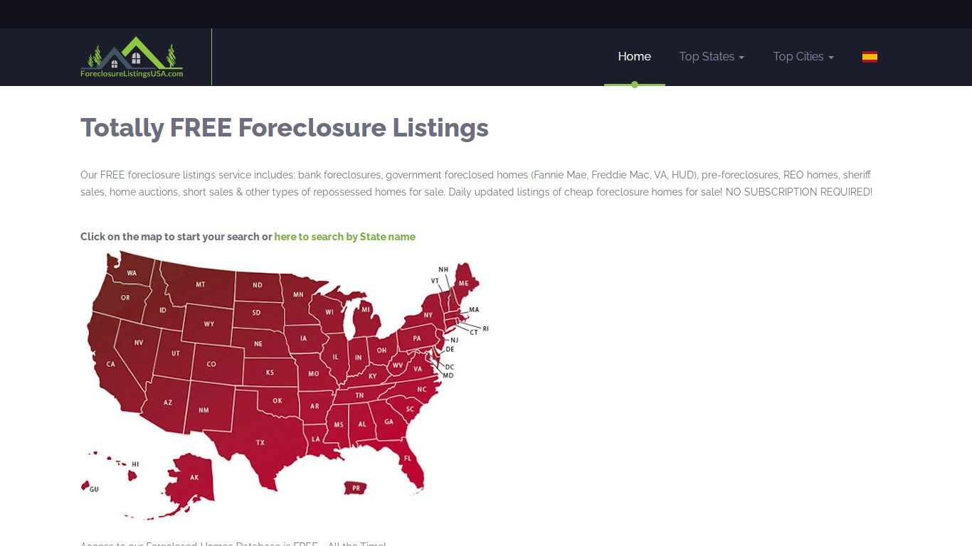 FREE Foreclosure Listings | Find Foreclosed Homes for Sale!